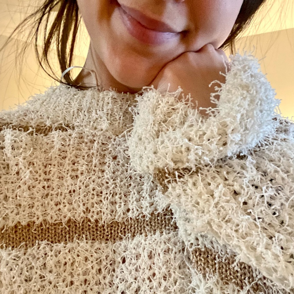 Cozy easel sweater